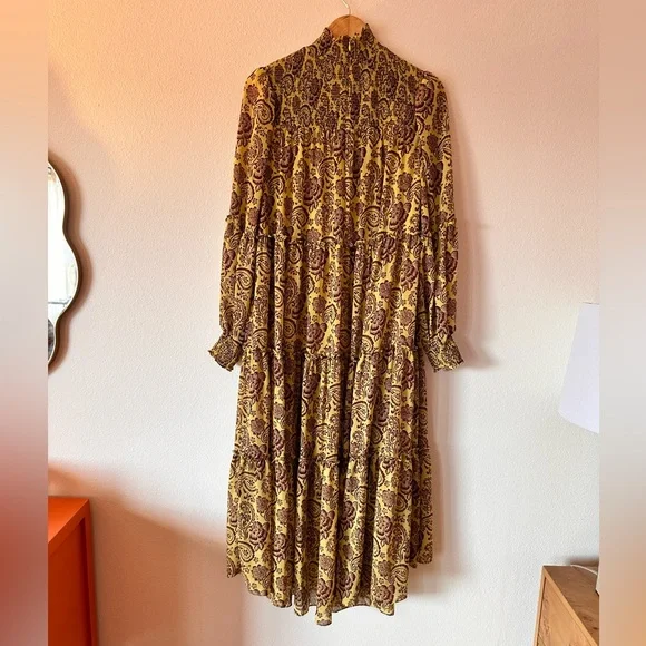 Cinq A Sept Paisley Print Dress - Picture 3 of 4